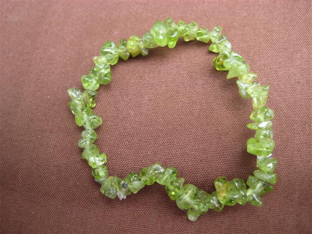 Peridot Bracelet increase warmth, well-being and prosperity 2281